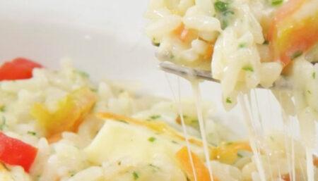 Receita de Risoto de Queijo