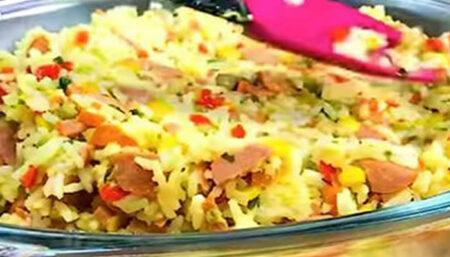 Arroz colorido: receita deliciosa e linda para os olhos