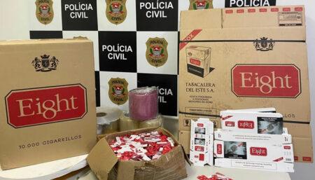 Fabrica do Eight é descoberta em Mogi