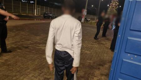 Jovens praticam vandalismo no Lago da Fé em Hortolândia