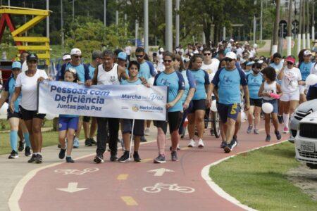 Marcha pela Paz reúne 500 pessoas em Hortolândia