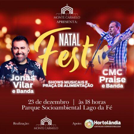 Natal Fest desembarca no Lago da Fé de Hortolândia