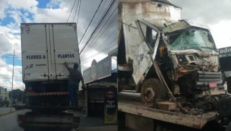 Caminhoneiro causa transtorno em área movimentada de Hortolândia