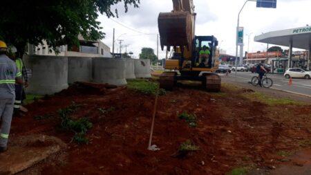 Para evitar alagamento, Prefeitura reforça drenagem pluvial no trajeto do Superviário em Hortolândia