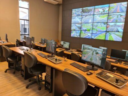 Central de Monitoramento do Trânsito em Hortolândia completa um mês de funcionamento