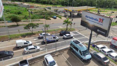 Trânsito é liberado para o tráfego na avenida Olívio Franceschini