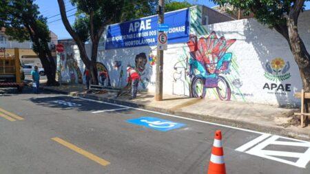 Prefeitura de Hortolândia implanta vagas especiais para estacionamento de veículos de idosos e PCD’s