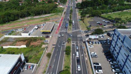 Hortolândia tem aproximadamente 70 mil metros quadrados de vias reforçadas com sinalização do solo em 2022