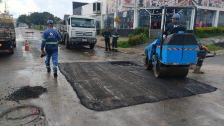 Prefeitura de Hortolândia conclui obra em frente ao Hortofácil e trânsito está liberado na região