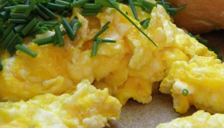 Receita: ovos mexidos diferentes!