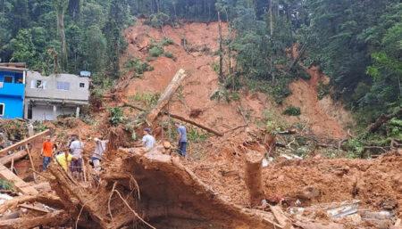 Litoral Norte de SP registrou maior acumulado de chuva da história