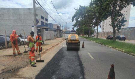 Prefeitura fecha semana com a realização de 14 ações da Operação Tapa-Buraco
