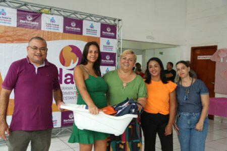 Fundo Social de Hortolândia entrega mais 54 kits maternidades