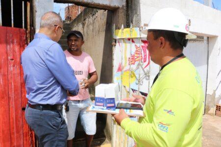 Parceria entre Prefeitura de Hortolândia e CPFL garante distribuição de lâmpadas LED no Monte Sinai