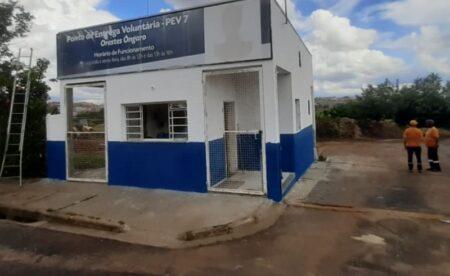 Após sofrer vandalismo, Prefeitura reforma PEV, localizado no Pq. Orestes Ôngaro
