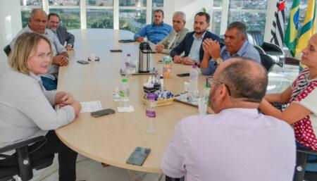 Em reunião, Ana Perugini e vereadores buscam melhorias para Hortolândia
