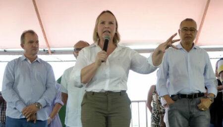 Deputada Ana Perugini participa da inauguração do Superviário de Hortolândia