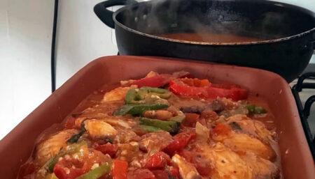 Receita de cação ao molho