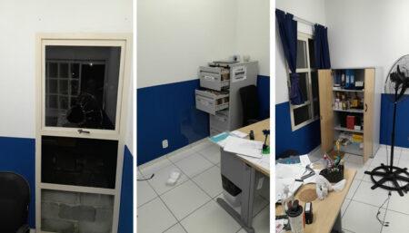 Ladrões fazem a limpa no CRAS do primavera