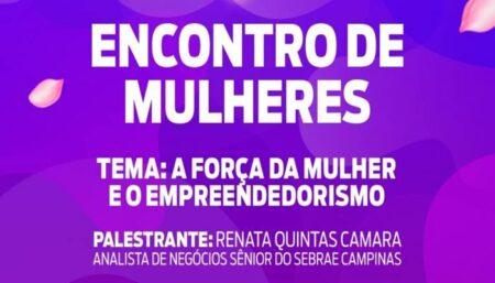 Evento gratuito para mulheres empreendedoras em Hortolândia