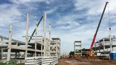 Obras no novo Paço Municipal