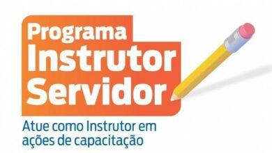 inscrições para o programa Instrutor Servidor