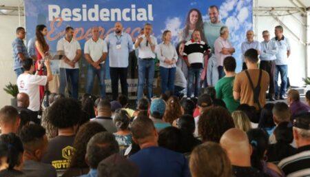 Residencial Esperança: Entrega de chaves simbólica traz alegria aos futuros moradores