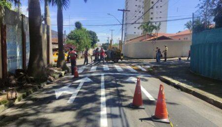 Ruas do Jd. Nossa Senhora de Fátima ganham reforço na sinalização