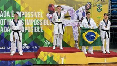 super atletas do taekwondo