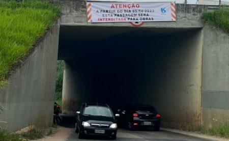 Trecho do Jd. São Bento será interditado para obras