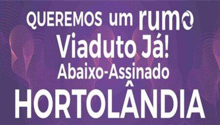 Abaixo-assinado para construção de viaduto em Hortolândia ganha força