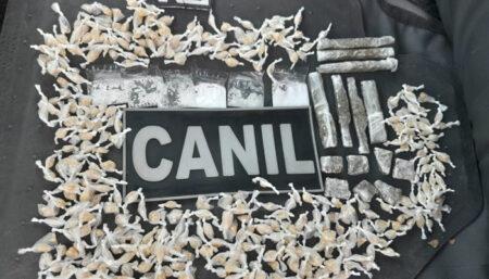 Canil da Guarda Municipal prende 3 mulheres com grande quantidade de drogas