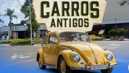 Shopping Bandeiras promove encontro de carros antigos no estacionamento do Quintal do Ban neste domingo