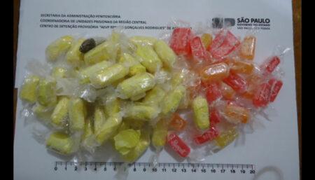 Maconha é encontrada em saco de balas enviado ao CDP de Americana