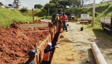 Rede coletora de esgoto beneficiará 4 bairros de Hortolândia
