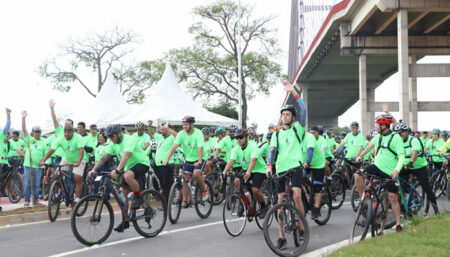 Mais de mil ciclista se reuniram no 4° Vem de Bike