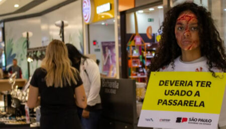 Concessionária Rodovias do Tietê inova e surpreende visitantes de Shopping com alertas sobre imprudência no trânsito