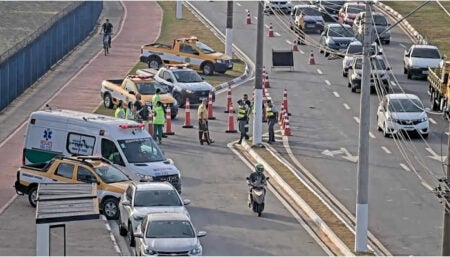 Campanha de segurança na SP-101 abre as ações da Semana do Trânsito, da Rodovias do Tietê