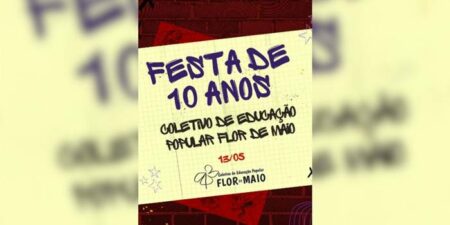 Coletivo Flor de Maio comemora 10 anos com evento aberto ao público em Hortolândia