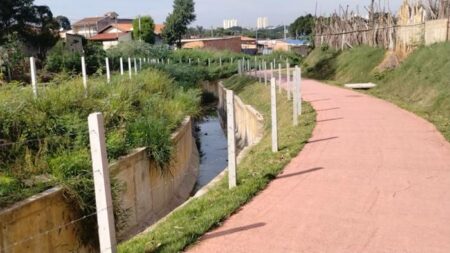 Nova ciclovia e pista de caminhada no Jd. Novo Ângulo, em Hortolândia