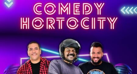 Comediantes João da Nica, Luiz Paixão e Zé Neves se apresentam gratuitamente em Hortolândia