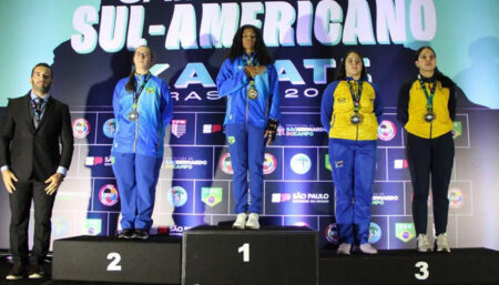 Atleta de Hortolândia é Vice-campeã Sul-americana de Karatê 2023