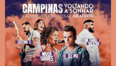 Maior evento gospel gratuito da região, em Campinas, neste fim de semana