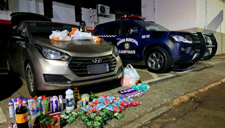 GM de Campinas prende três mulheres por furto a supermercado