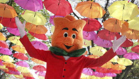 Expoflora anuncia nova mascote para formar par com o Tulipo – mascote e representante oficial da festa