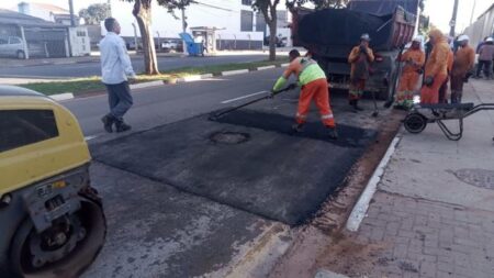 10 bairros beneficiados pela Operação Tapa Buraco de Hortolândia, confira quais são: