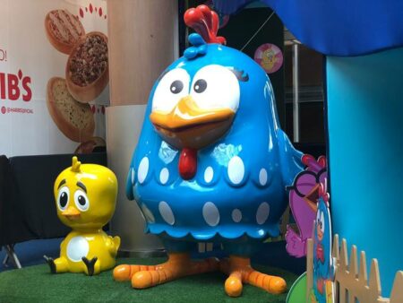 Evento gratuito com a Galinha Pintadinha no Campinas Shopping, no próximo sábado (17)