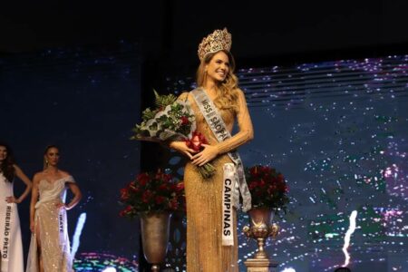 Modelo e atriz de Campinas vence Miss Universo São Paulo 2023