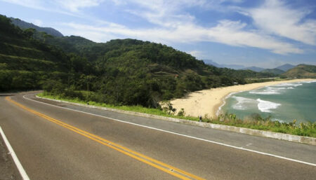 Informativo Rodovia Rio-Santos (SP-55)