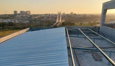 Instalação da cobertura do novo Paço Municipal de Hortolândia acontecerá em breve